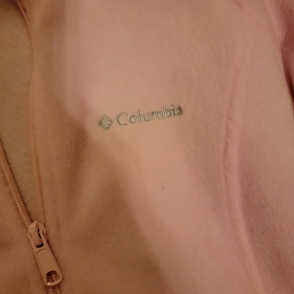 Columbia pink zip up - Picture 3 of 4